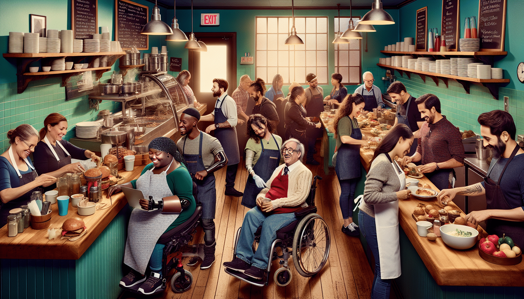 d&eacute;couvrez comment un bistrot inclusif r&eacute;volutionne le monde du travail pour les personnes en situation de handicap. plongez dans une initiative innovante qui allie gastronomie et engagement social, offrant des opportunit&eacute;s et une int&eacute;gration r&eacute;ussie aux talents souvent n&eacute;glig&eacute;s.