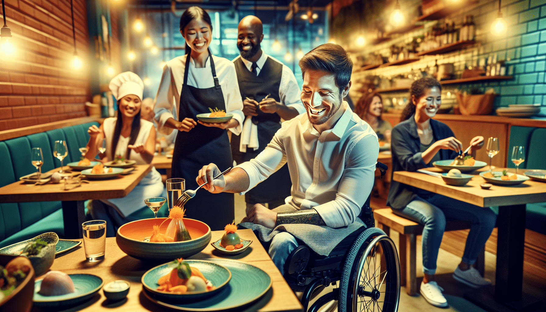 d&eacute;couvrez comment ce restaurant innovant transforme le handicap en atout gr&acirc;ce &agrave; une d&eacute;licieuse cuisine et un engagement fort envers l'insertion professionnelle. des t&eacute;moignages inspirants qui illustrent la force de la diversit&eacute; au sein de la gastronomie.