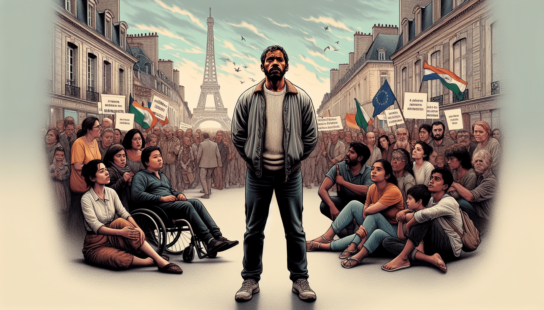 d&eacute;couvrez l'histoire &eacute;mouvante d'un homme en france qui, confront&eacute; &agrave; sa maladie, organise une marche solidaire en sarthe pour sensibiliser le public aux diff&eacute;rents handicaps. rejoignez ce mouvement pour la solidarit&eacute; et l'inclusion.