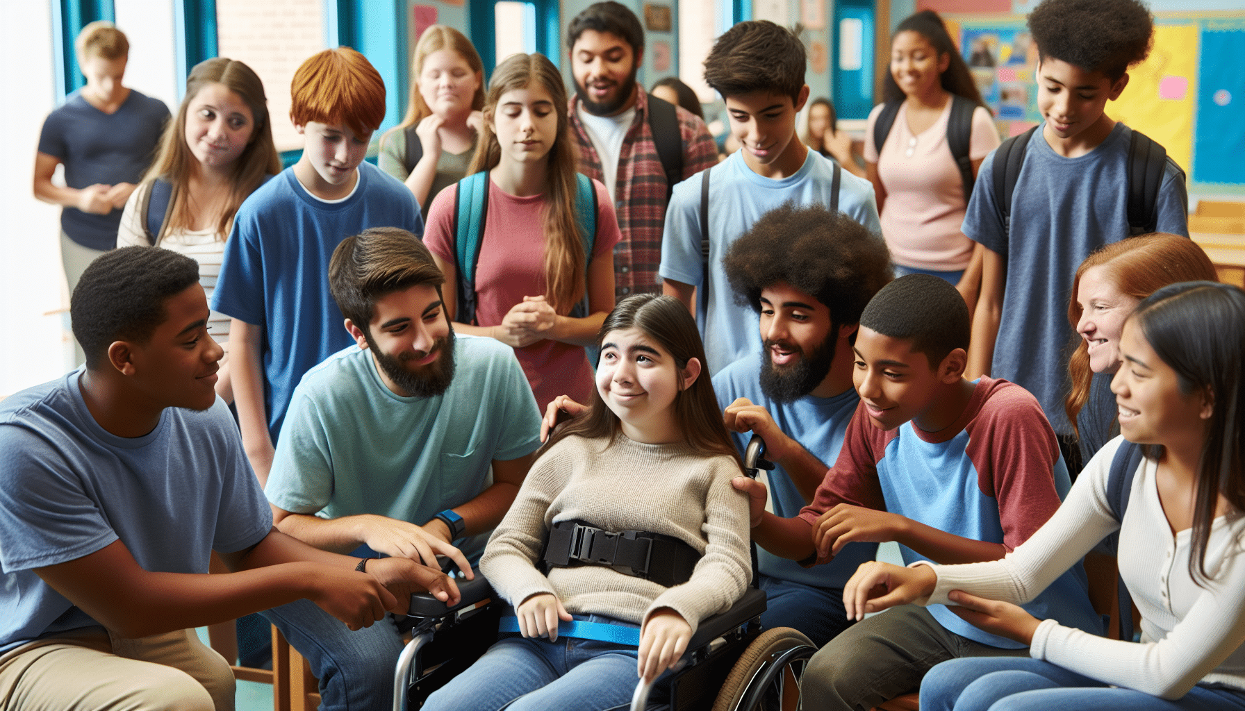 d&eacute;couvrez comment des coll&eacute;giens explorent la r&eacute;alit&eacute; du handicap &agrave; travers des exp&eacute;riences immersives, sensibilisant ainsi aux d&eacute;fis quotidiens des personnes en situation de handicap. une initiative &eacute;ducative touchante et impactante.
