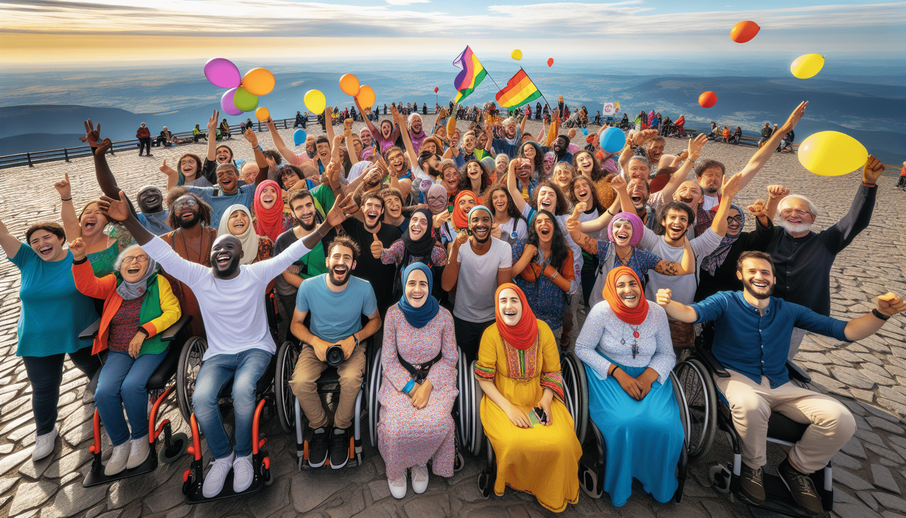 rejoignez-nous pour une c&eacute;l&eacute;bration inoubliable au sommet du puy de d&ocirc;me, marquant des ann&eacute;es d'engagement envers le handicap. partageons ensemble nos avanc&eacute;es, t&eacute;moignons de notre solidarit&eacute; et c&eacute;l&eacute;brons les progr&egrave;s r&eacute;alis&eacute;s pour une inclusion toujours plus forte. aidez-nous &agrave; faire entendre la voix de tous les acteurs impliqu&eacute;s et &agrave; promouvoir un avenir meilleur.