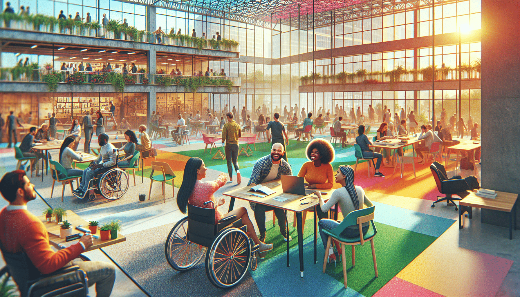 d&eacute;couvrez le handilab, la nouvelle 'station f' d&eacute;di&eacute;e &agrave; l'innovation pour les personnes en situation de handicap, s'installant pr&egrave;s de paris sur 13 000 m&sup2;. un espace unique pour favoriser l'entrepreneuriat, l'accessibilit&eacute; et la cr&eacute;ativit&eacute; au service du handicap.