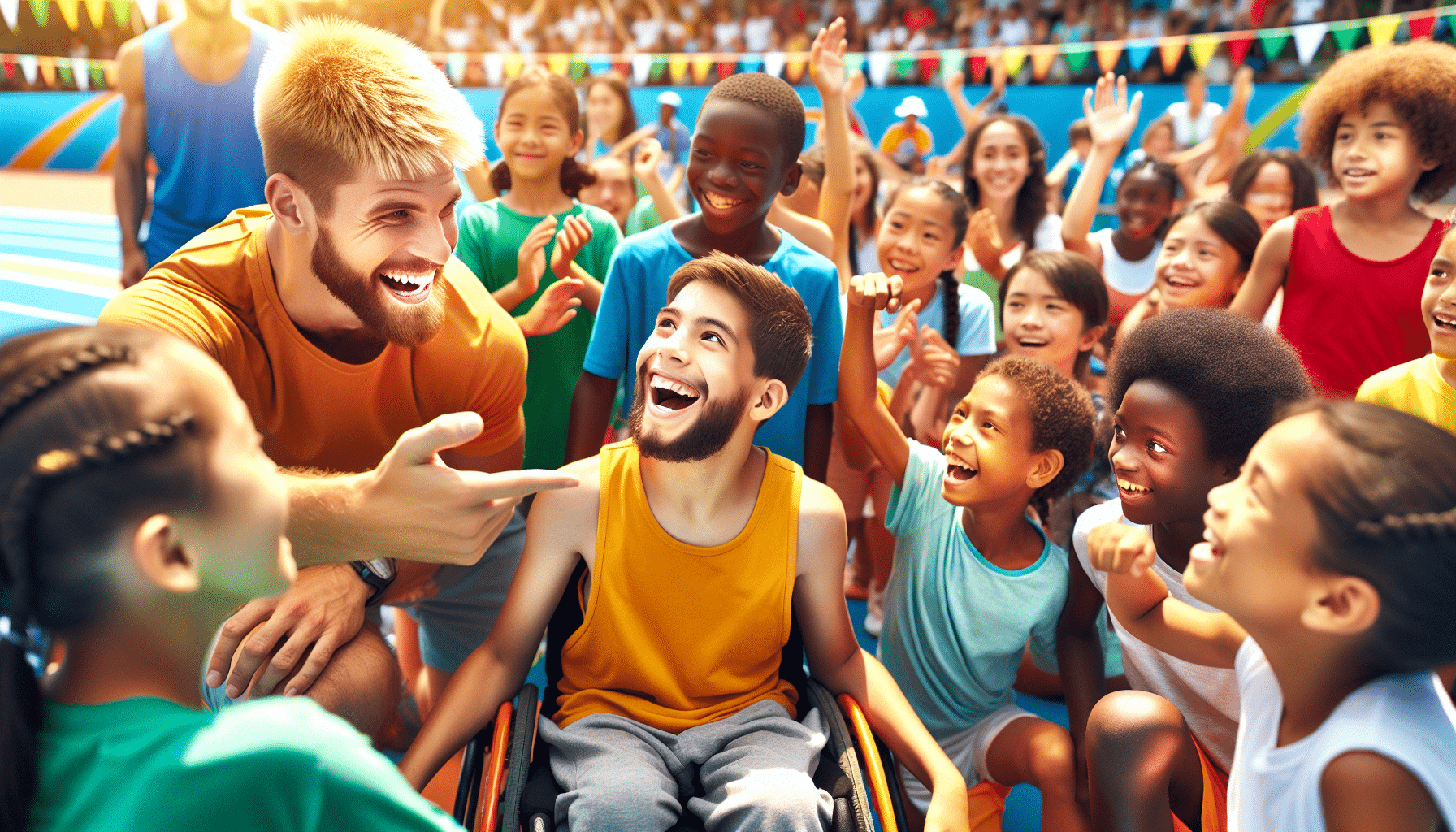 d&eacute;couvrez comment th&eacute;o curin, nageur et champion paralympique, utilise son exp&eacute;rience pour montrer aux jeunes en situation de handicap que les jeux paralympiques sont une source d'espoir et d'inspiration. un r&eacute;cit &eacute;mouvant qui souligne la force de la r&eacute;silience et la puissance du sport.