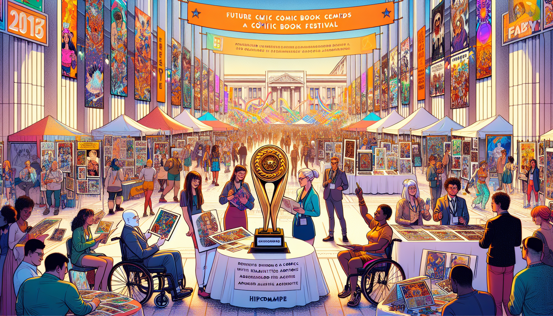 participez au festival de la bd d'angoul&ecirc;me 2025 et d&eacute;couvrez le prix hippocampe, une initiative qui met en lumi&egrave;re les &oelig;uvres des auteurs de bandes dessin&eacute;es en situation de handicap. c&eacute;l&eacute;brons ensemble la cr&eacute;ativit&eacute; et les talents diversifi&eacute;s de l'industrie de la bande dessin&eacute;e.