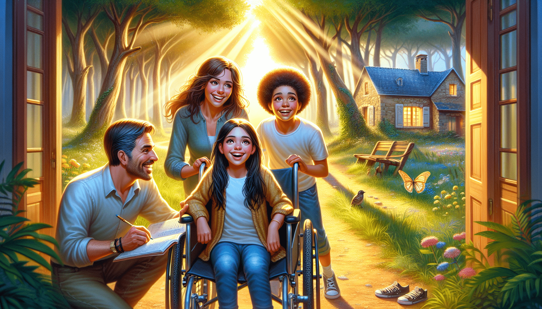 d&eacute;couvrez le parcours inspirant de lun&agrave;, 13 ans, dont le diagnostic tant attendu ouvre de nouveaux horizons pour sa famille en loire-atlantique. une histoire touchante de r&eacute;silience et d'espoir.