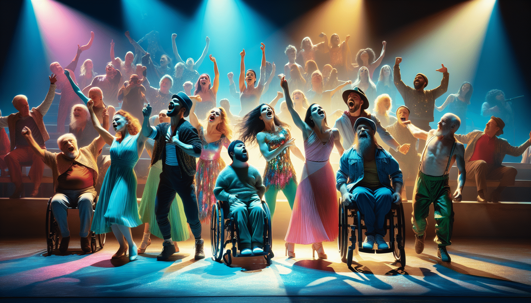 d&eacute;couvrez comment des artistes en situation de handicap transforment le paysage du spectacle vivant. dans cette vid&eacute;o inspirante, plongez dans leur cr&eacute;ativit&eacute; et leur talent unique qui red&eacute;finissent les normes artistiques.