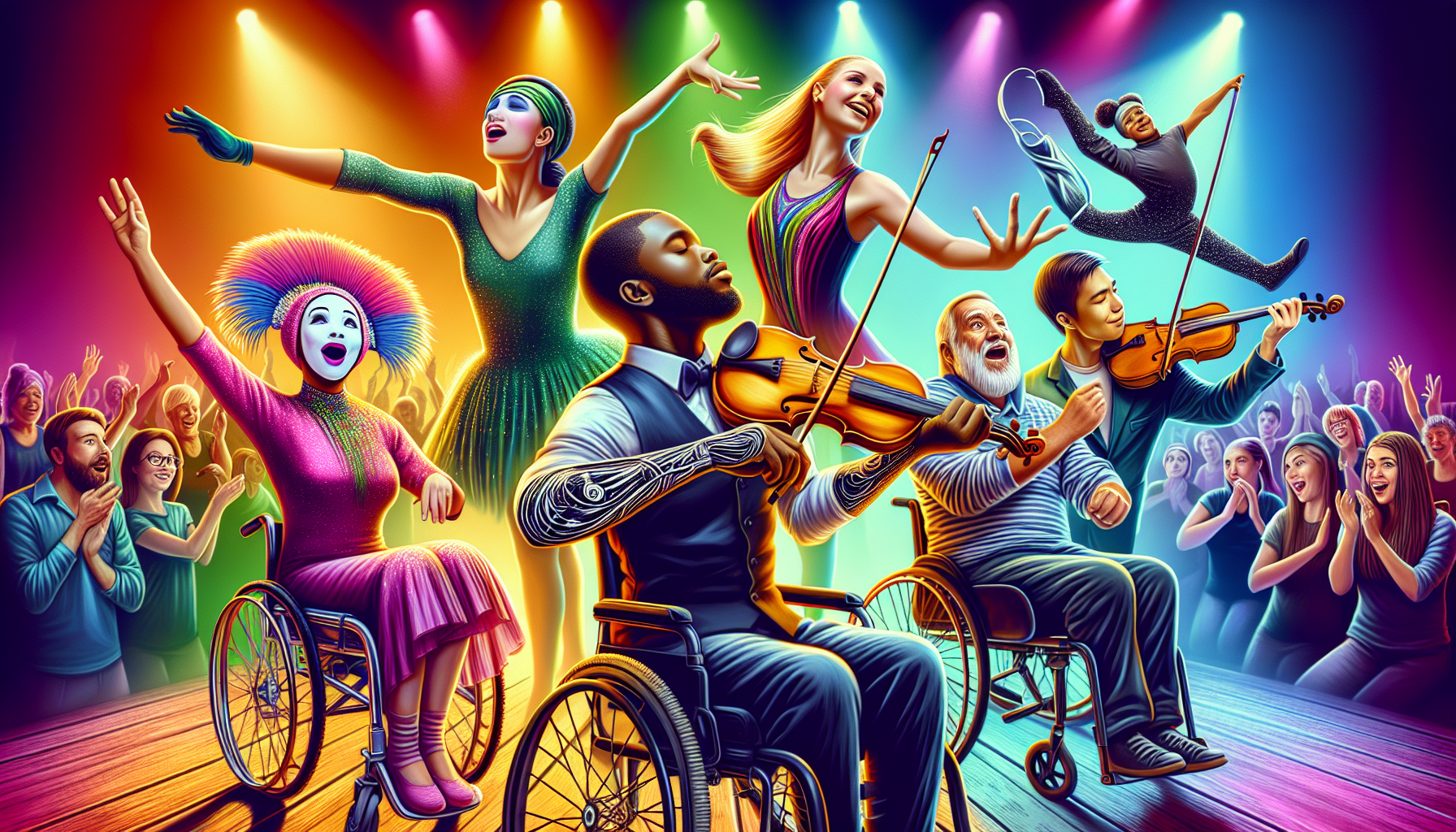 d&eacute;couvrez comment des artistes en situation de handicap transforment le paysage du spectacle vivant avec leur cr&eacute;ativit&eacute; et leur originalit&eacute;. une vid&eacute;o inspirante qui met en lumi&egrave;re leur talent exceptionnel et leur contribution unique &agrave; l'art.