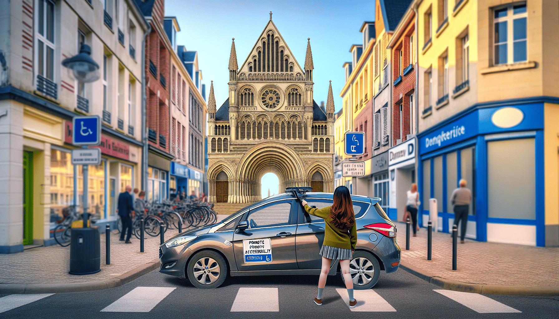 d&eacute;couvrez comment &agrave; dunkerque, des infractions de stationnement se transforment en actions de sensibilisation au handicap. un usager prend l'initiative de garer son v&eacute;hicule plus loin pour faire avancer la cause et promouvoir l'accessibilit&eacute;.