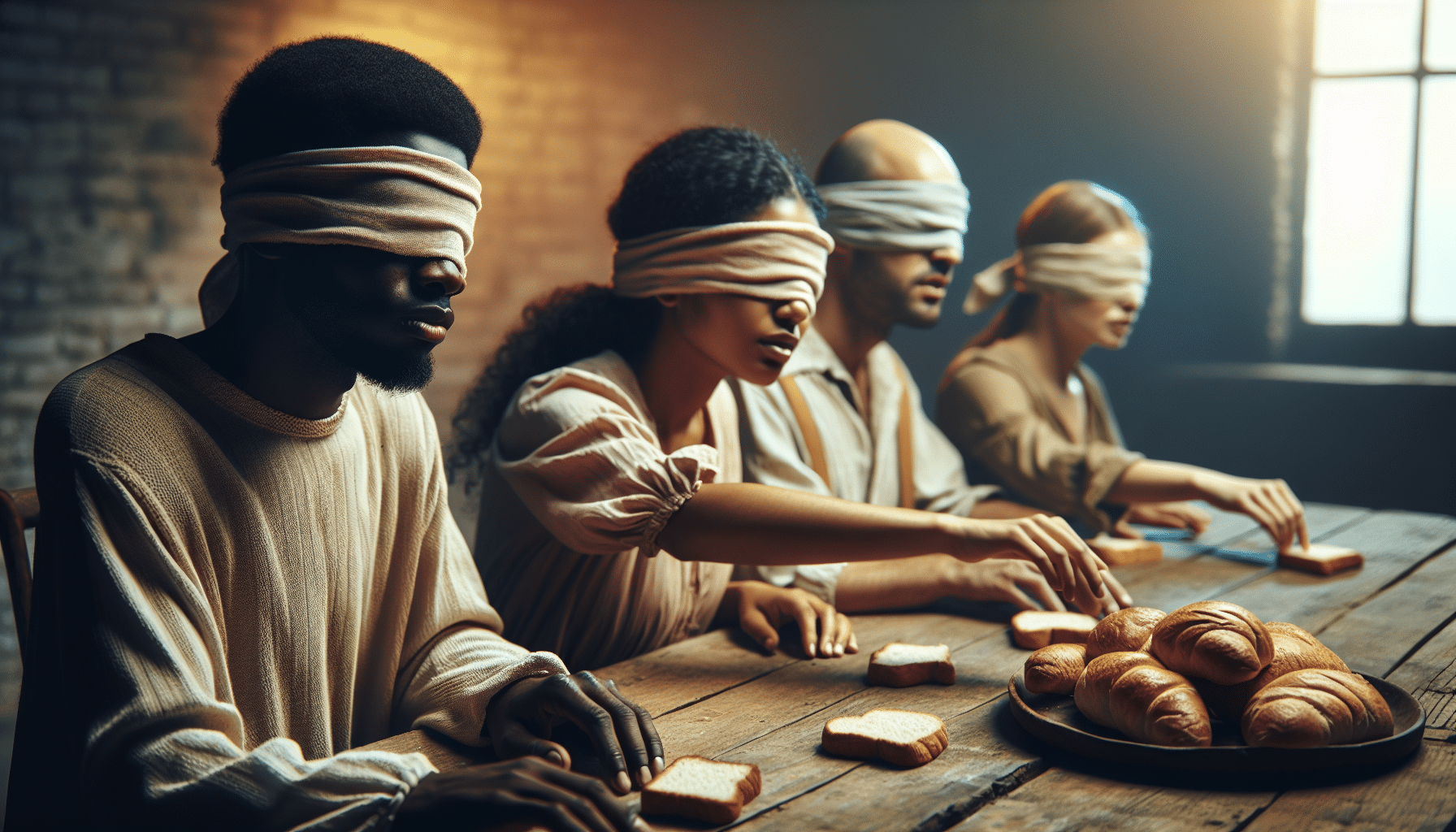 plongez dans une exp&eacute;rience sensorielle unique o&ugrave;, les yeux band&eacute;s, vous red&eacute;couvrirez le go&ucirc;t et la texture du pain aux c&ocirc;t&eacute;s de personnes malvoyantes. partagez un moment de connexion et de sensibilisation &agrave; leur quotidien tout en &eacute;veillant vos sens de mani&egrave;re inoubliable.