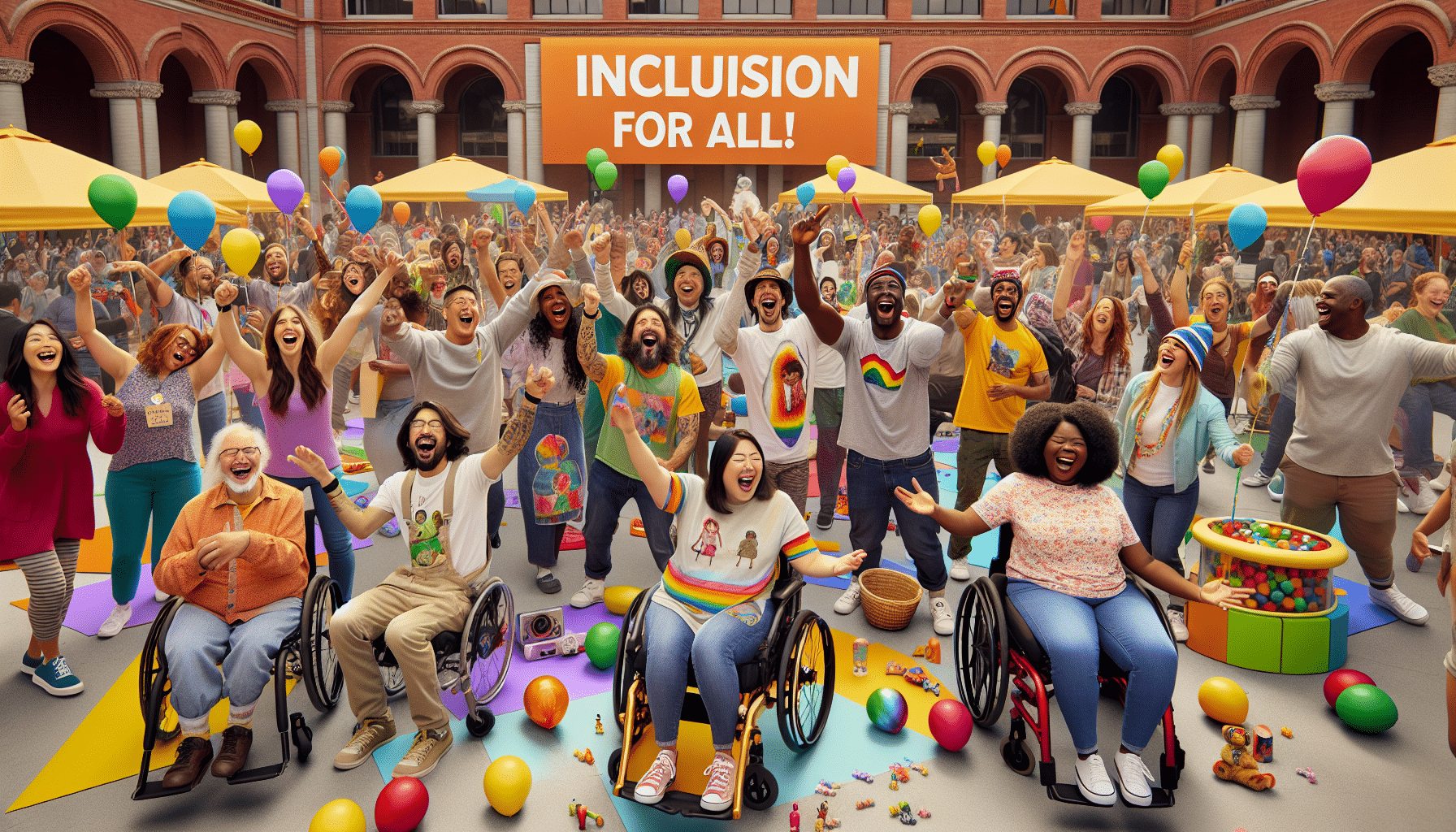 participez au 'handi day' le 14 mai sur le parvis des ar&egrave;nes, o&ugrave; lidl et l&rsquo;usam s'unissent pour promouvoir l'inclusion des personnes en situation de handicap &agrave; travers des activit&eacute;s et des animations enrichissantes.