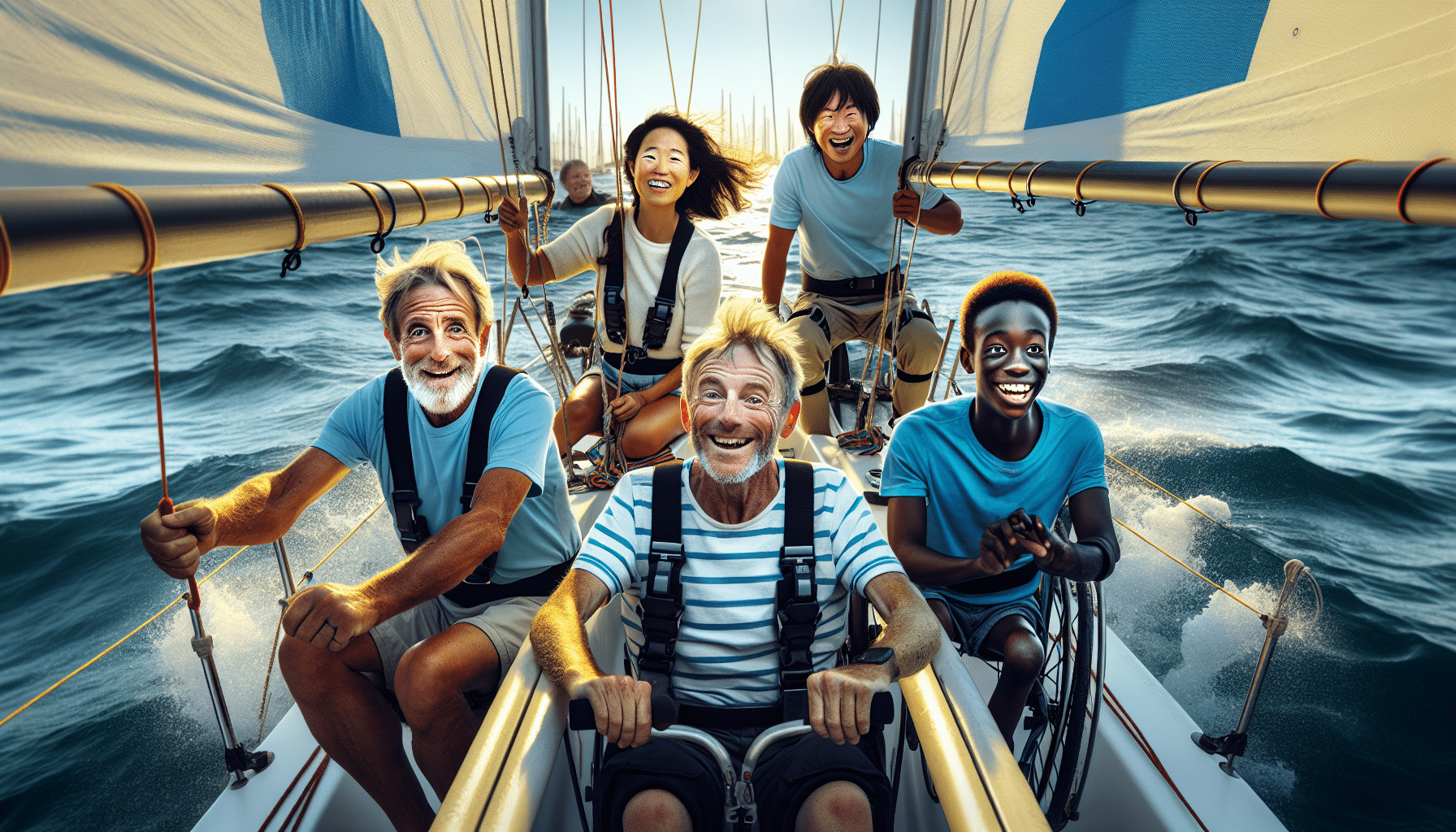 d&eacute;couvrez comment un stage de voile sur les eaux du golfe du morbihan offre une exp&eacute;rience unique pour surmonter les d&eacute;fis du handicap. plongez dans une aventure enrichissante alliant plaisir, aventure et d&eacute;passement de soi.