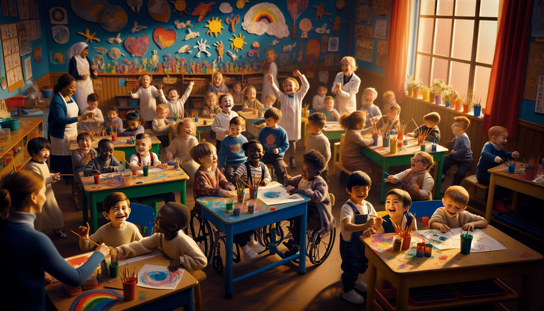 d&eacute;couvrez comment les &eacute;l&egrave;ves de maternelle &agrave; serri&egrave;res sont sensibilis&eacute;s au handicap &agrave; travers des activit&eacute;s &eacute;ducatives et ludiques, favorisant l'int&eacute;gration et la compr&eacute;hension d&egrave;s le plus jeune &acirc;ge.