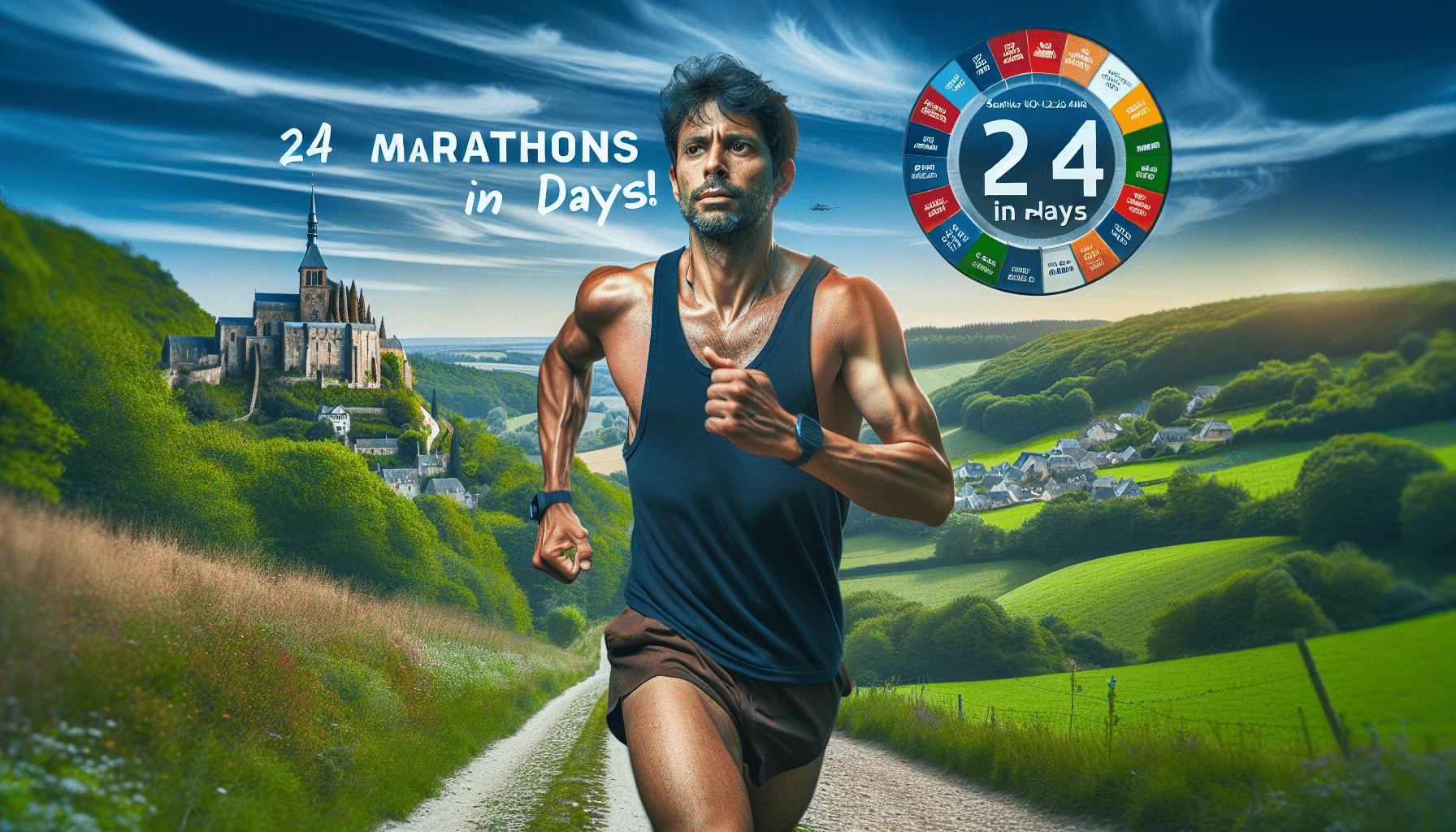 d&eacute;couvrez l'incroyable d&eacute;fi d'un sarthois d&eacute;termin&eacute; &agrave; courir un marathon chaque jour pendant 24 jours. suivez son parcours inspirant, ses d&eacute;fis, et sa qu&ecirc;te de d&eacute;passement de soi dans cette aventure exceptionnelle.