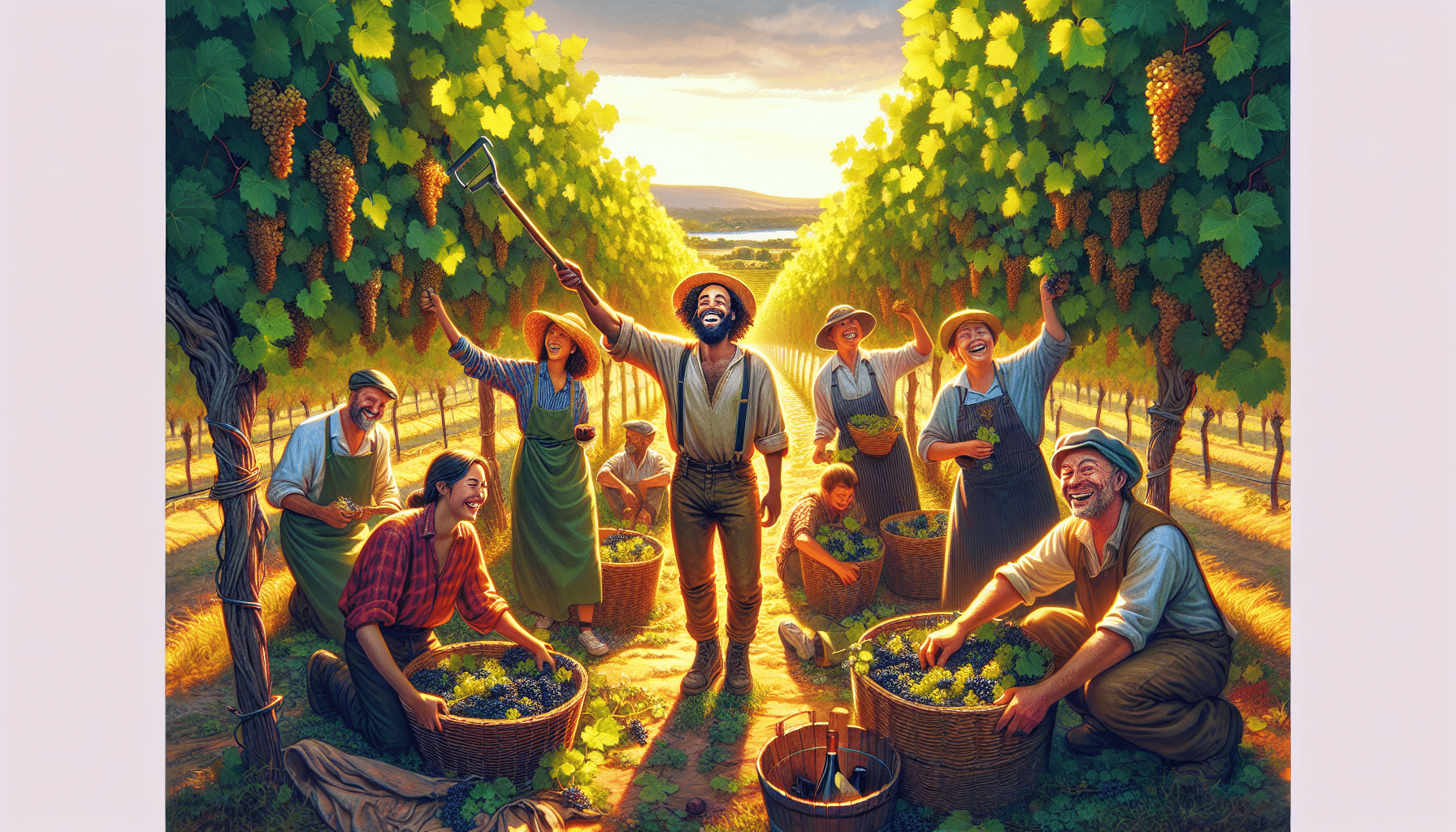d&eacute;couvrez l'histoire inspirante d'un vignoble gardois, cultiv&eacute; avec passion par des artisans en situation de handicap. une r&eacute;colte prometteuse qui allie savoir-faire et inclusion sociale, offrant des vins de qualit&eacute; tout en soutenant une noble cause.